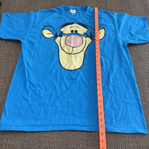 Disney Tigger Graphic Tee Blue XL Men’s Short Sleeve Shirt - Picture 5 of 6